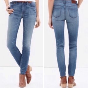 Madewell 10” High Riser Skinny Jeans